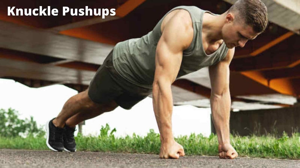 knuckle pushup